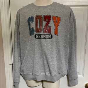 Gray Cozy Season Men's Sweater